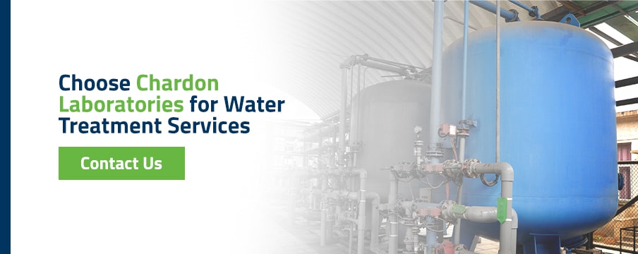 Choose Chardon Laboratories for Water Treatment Services.