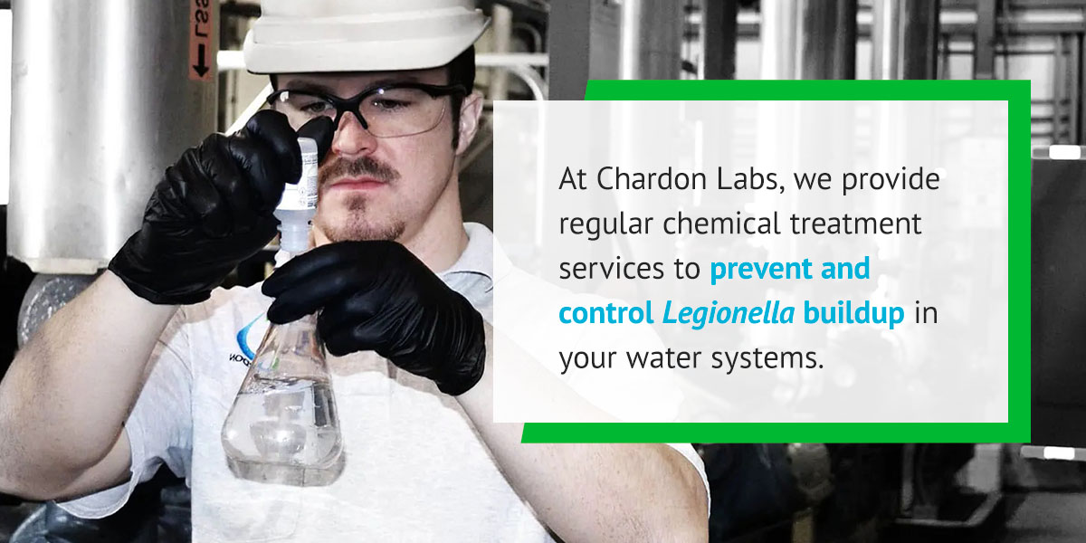 Legionella Chemical Treatment Services